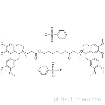 Besilato de cisatracúrio CAS 96946-42-8